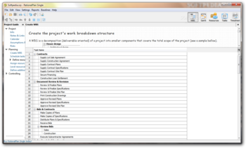 RationalPlan Single screenshot