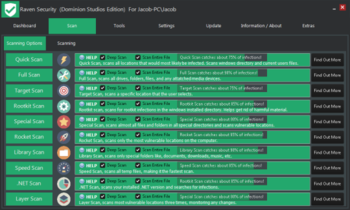 Raven Security screenshot 2
