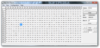 RAW Disk Viewer screenshot