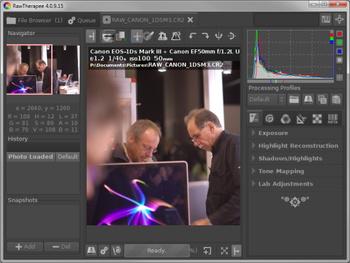 Raw Therapee Portable screenshot