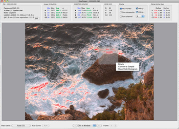 RawDigger screenshot 11