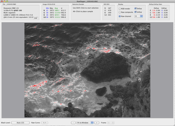 RawDigger screenshot 2