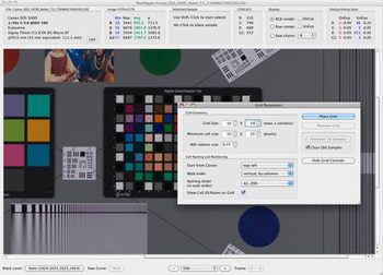 RawDigger screenshot 5