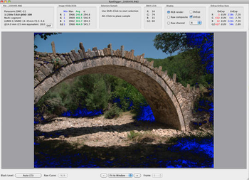RawDigger screenshot 9