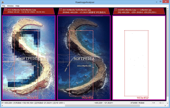 RawImageAnalyser screenshot