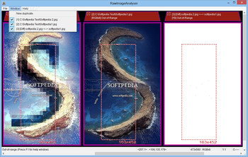RawImageAnalyser screenshot 2