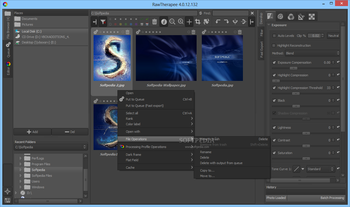 RawTherapee screenshot