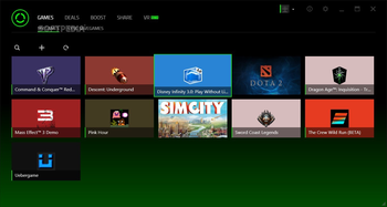 Razer Cortex screenshot