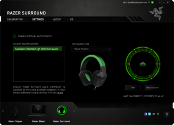 Razer Surround screenshot