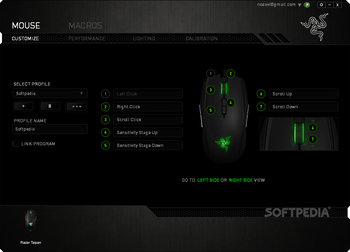 Razer Synapse screenshot