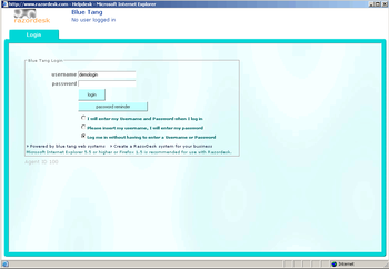 Razordesk screenshot