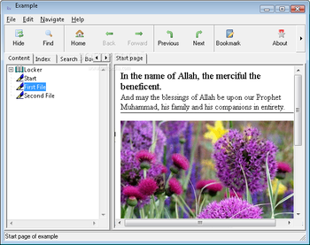 Razzak compressed HTML file maker and viewer screenshot 2