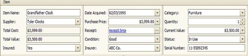 RBD HomeInventory screenshot