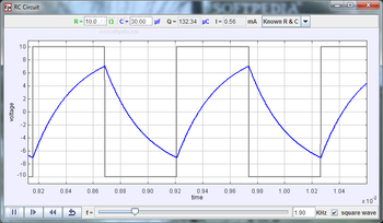 RC Circuit Model screenshot