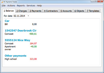 RC Payments Tracker screenshot