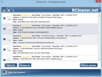 RCleaner screenshot 3