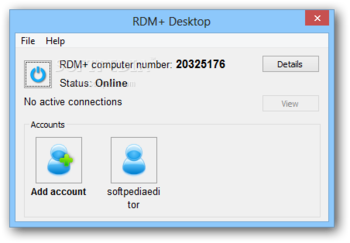 RDM+ screenshot