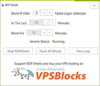 RDP Shield screenshot