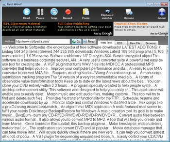 Read Aloud screenshot