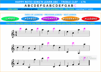 Read Music Notes Sing Learn HN screenshot 2