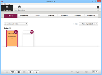 Reader for PC (formerly Reader Library) screenshot