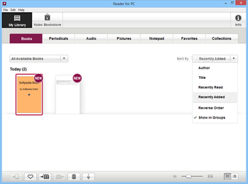 Reader for PC (formerly Reader Library) screenshot 2