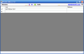 reader URLs screenshot