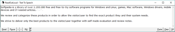 ReadOutLoud screenshot