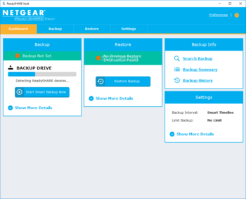 ReadySHARE Vault screenshot