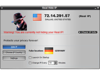 Real Hide IP screenshot 2