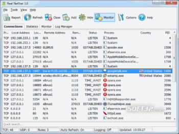 Real NetStat screenshot 2