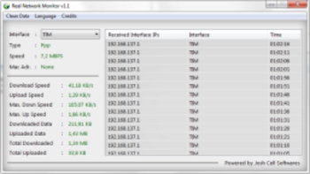 Real Network Monitor Portable screenshot