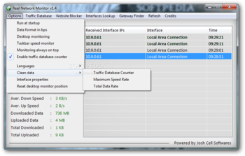 Real Network Monitor Portable screenshot 2