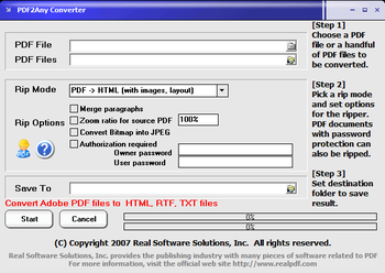 Real PDF Converter screenshot 5