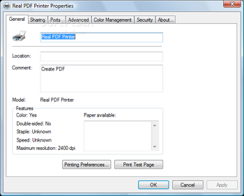 Real PDF Printer screenshot 4
