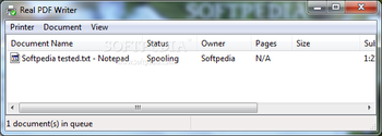 Real PDF Writer screenshot
