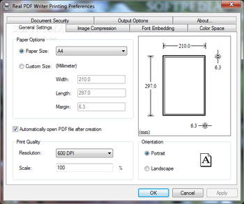 Real PDF Writer screenshot 3