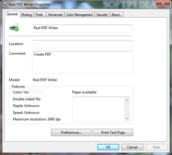 Real PDF Writer screenshot 7