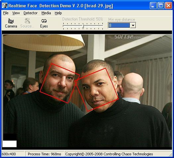 Real-Time Face Detector screenshot