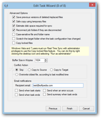 Real Time Sync screenshot 6