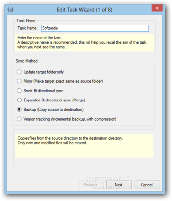 Real Time Sync Portable screenshot 2