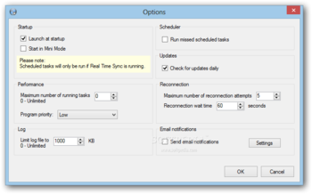 Real Time Sync Portable screenshot 7