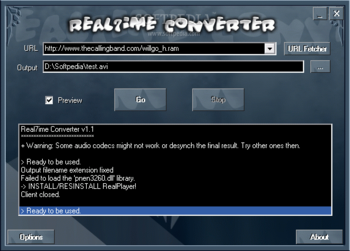 Real7ime Converter screenshot 3