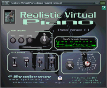 Realistic Virtual Piano screenshot