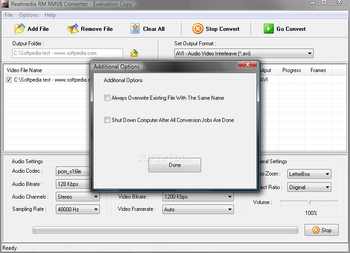 Realmedia RM RMVB Converter screenshot 3
