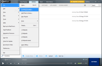 RealPlayer screenshot 6