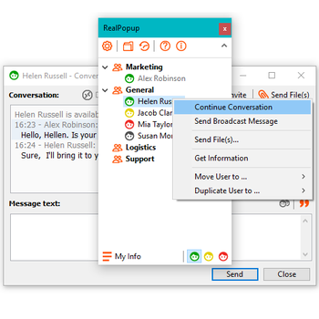 RealPopup screenshot