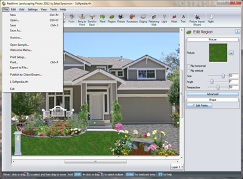 Realtime Landscaping Photo 2012 screenshot 2