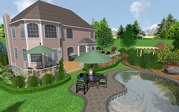 Realtime Landscaping Pro 2013 screenshot