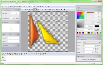 RealWorld Cursor Editor Portable screenshot 4